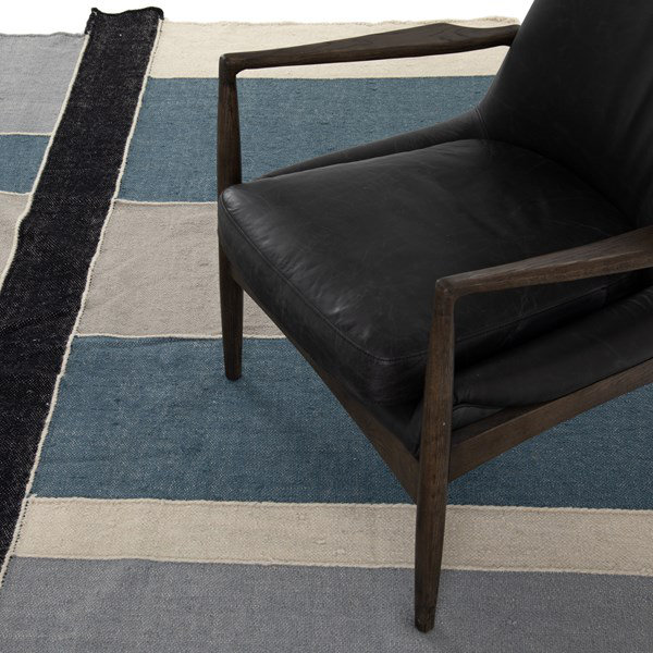 Reed Handmade Blue/Gray/Black Rug AllModern
